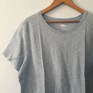 Old navy striped everywhere tee